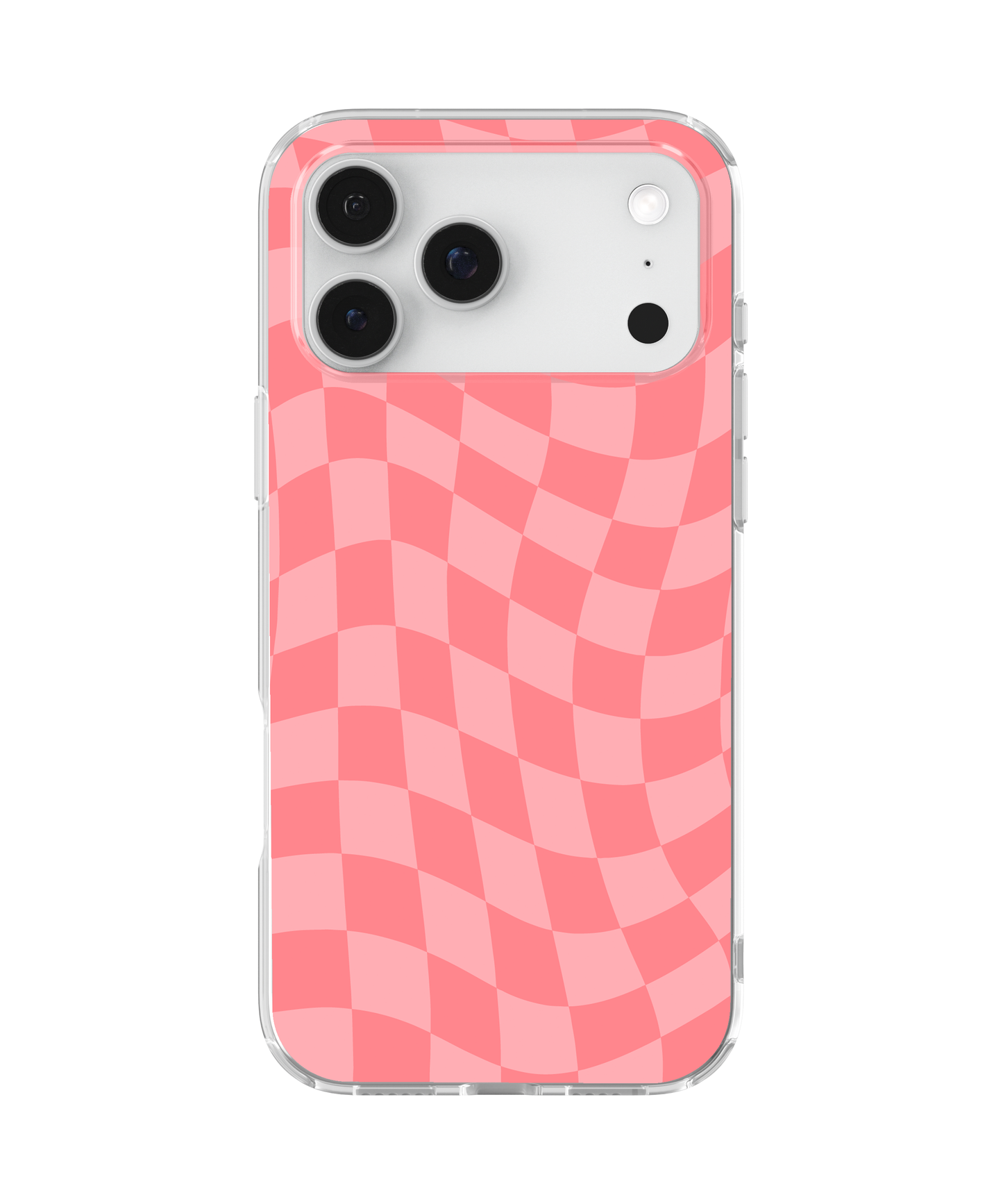 Rose All Day Wavy Checkers Clear Case Insert