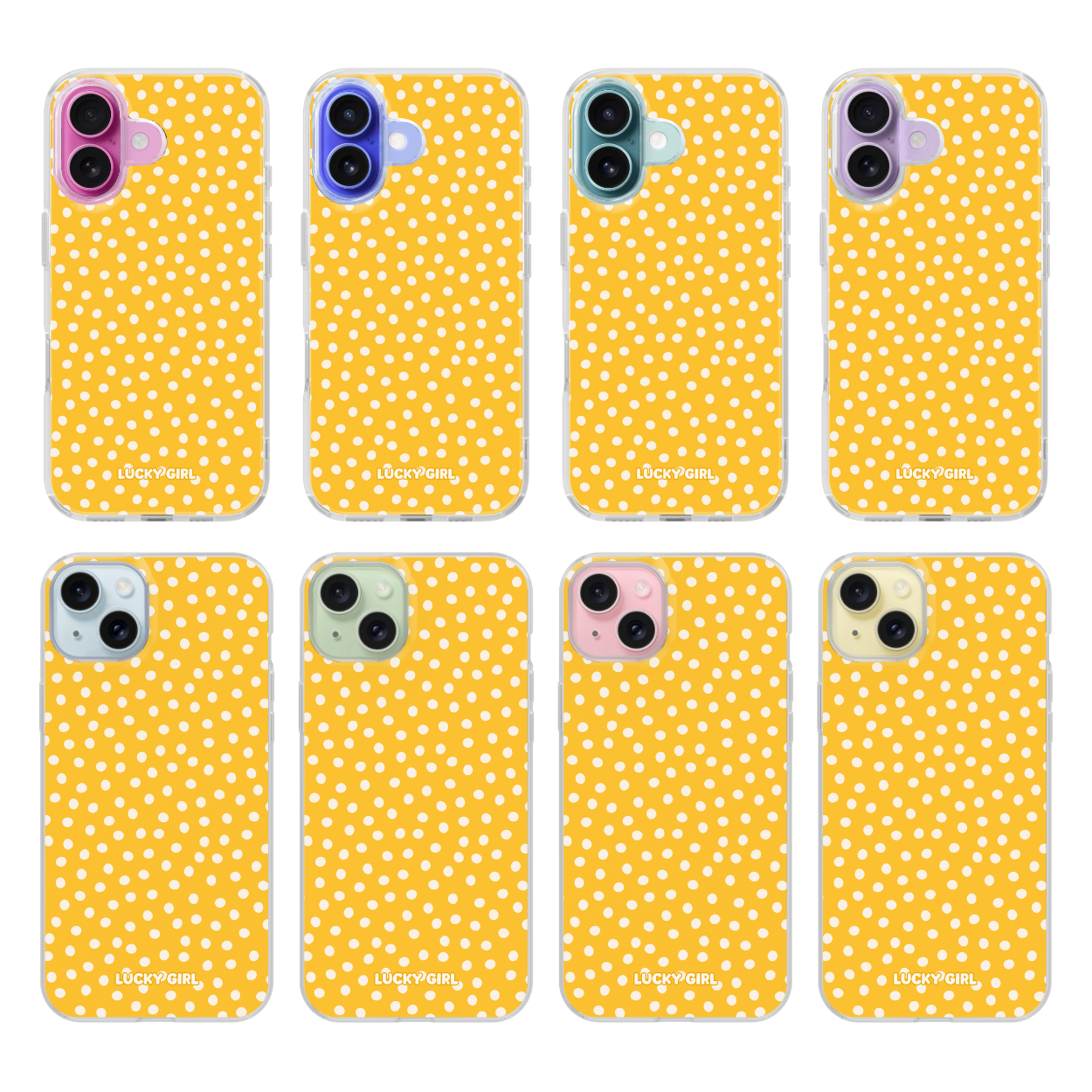 Sunny Dots Clear Case Insert