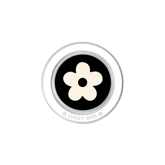 Onyx Big Blooms Phone Grip Insert