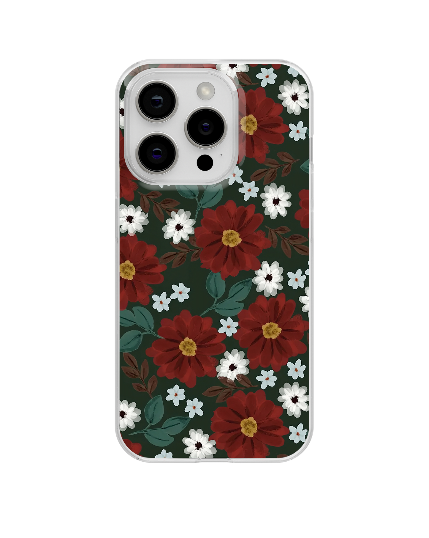 Winter Posy Clear Case Insert