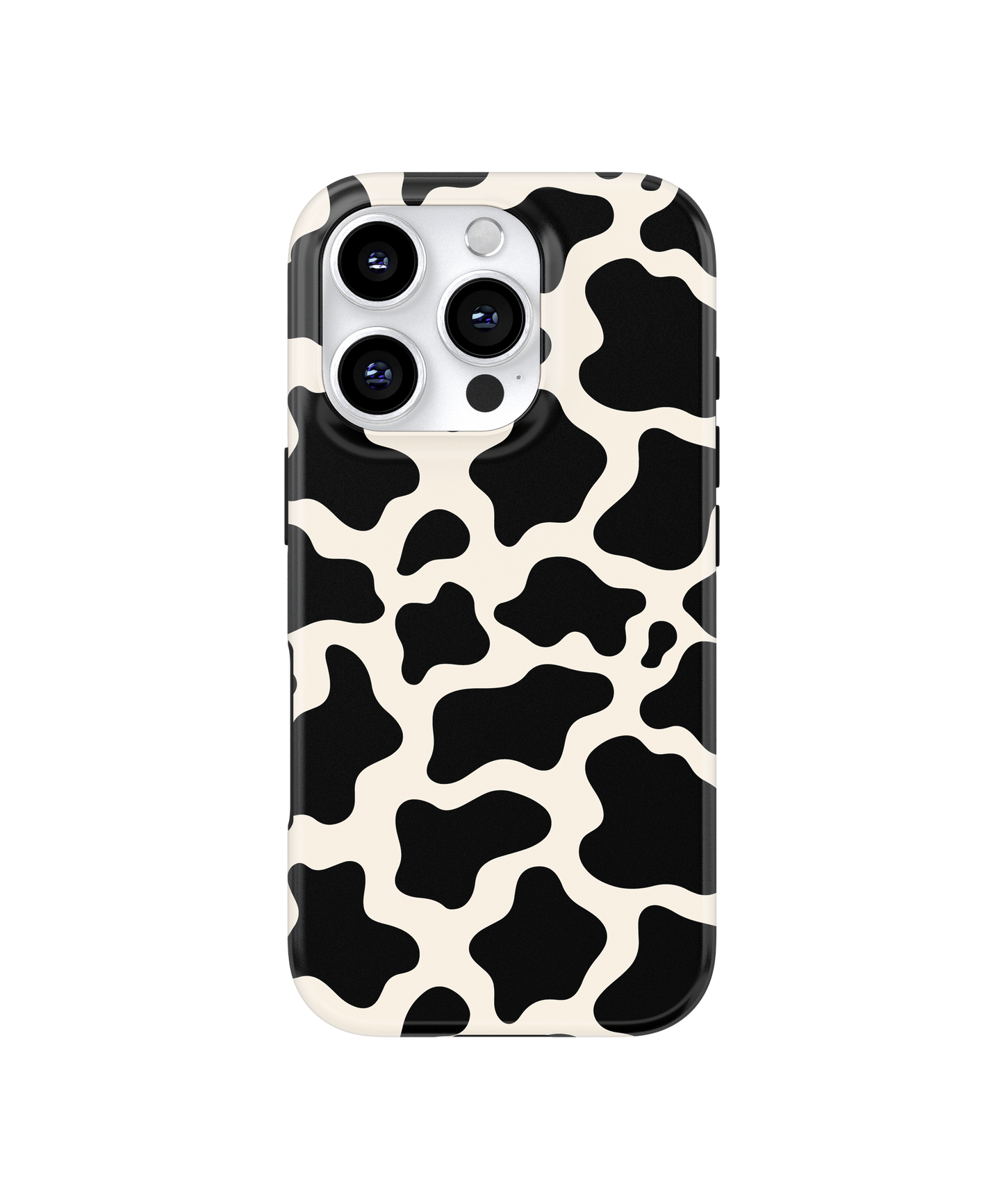 Onyx Cow Print MagSafe Phone Case