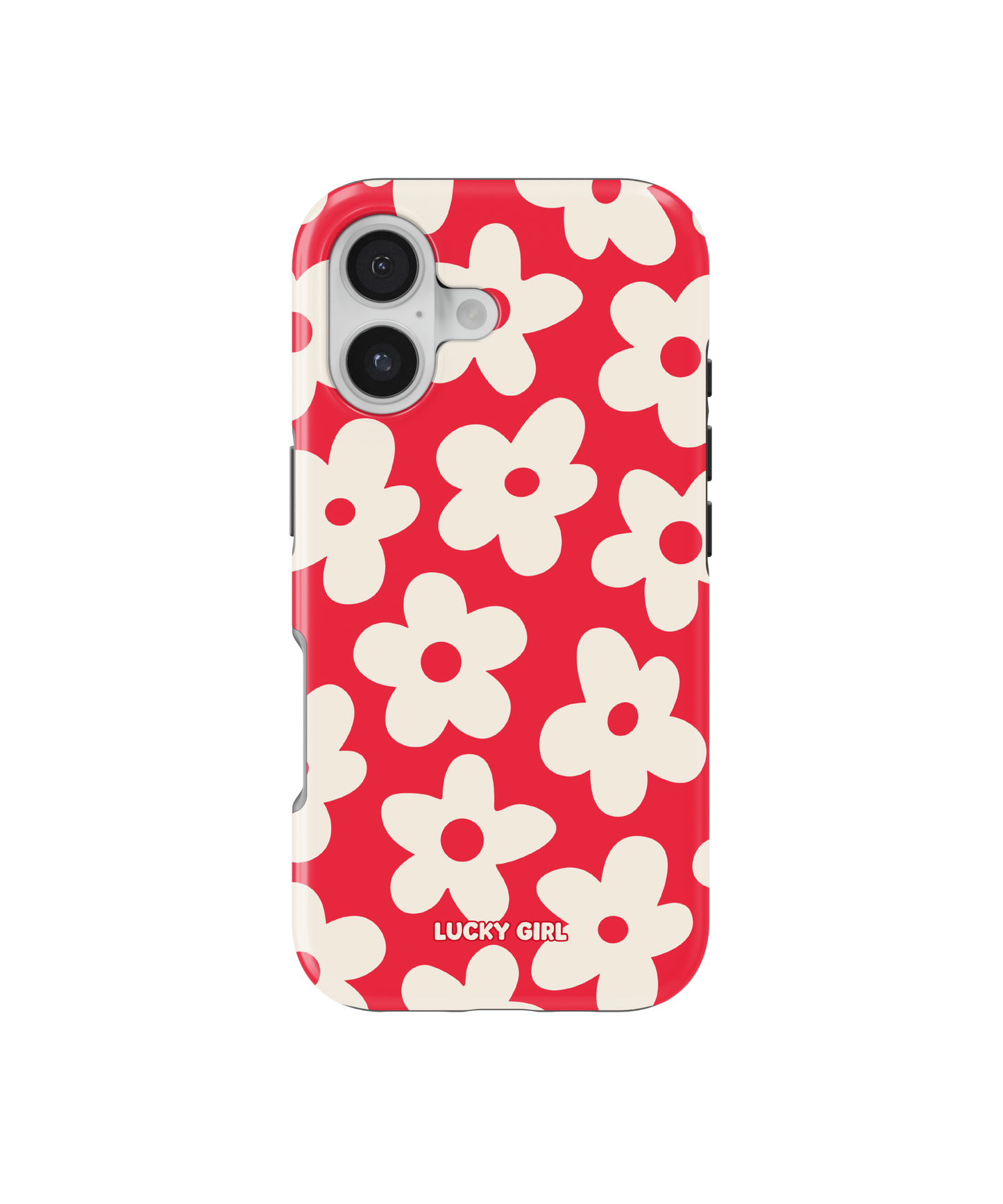 Vermillion Big Blooms Phone Case