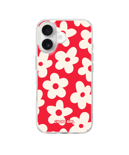 Vermillion Big Blooms Clear Case Insert