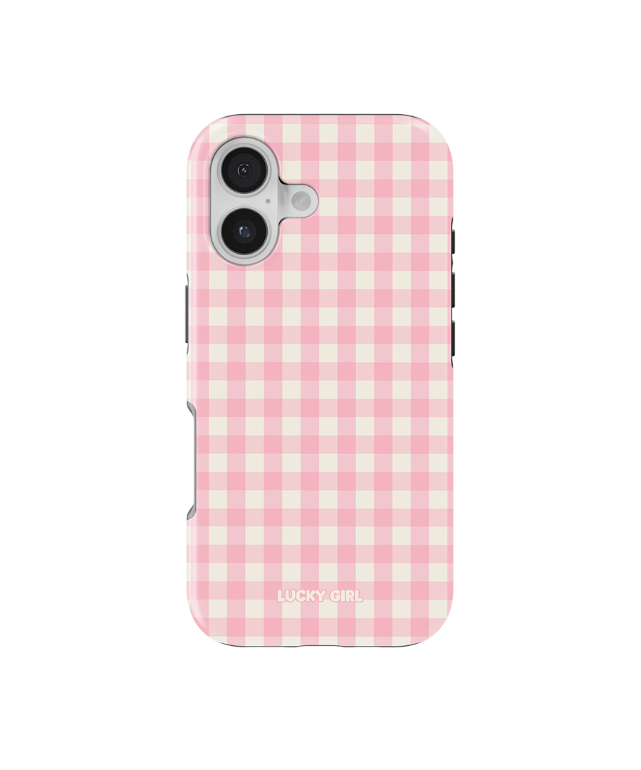 Cupcake Gingham Phone Case