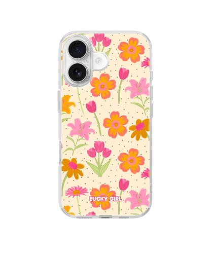 Polka Petals Clear Case Insert