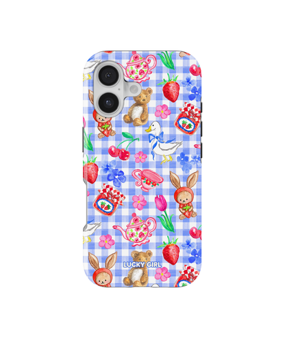Gingham Goose Phone Case