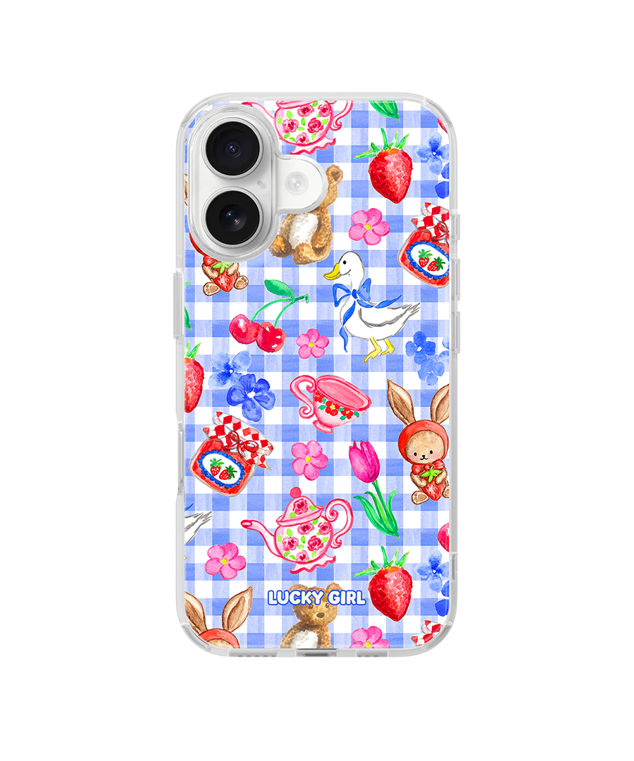 Gingham Goose Clear Case Insert