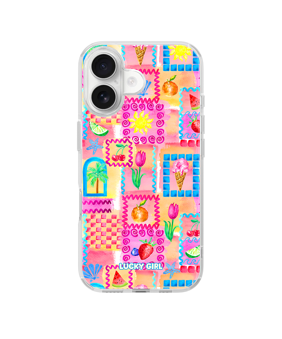 Summer Scrapbook Clear Case Insert
