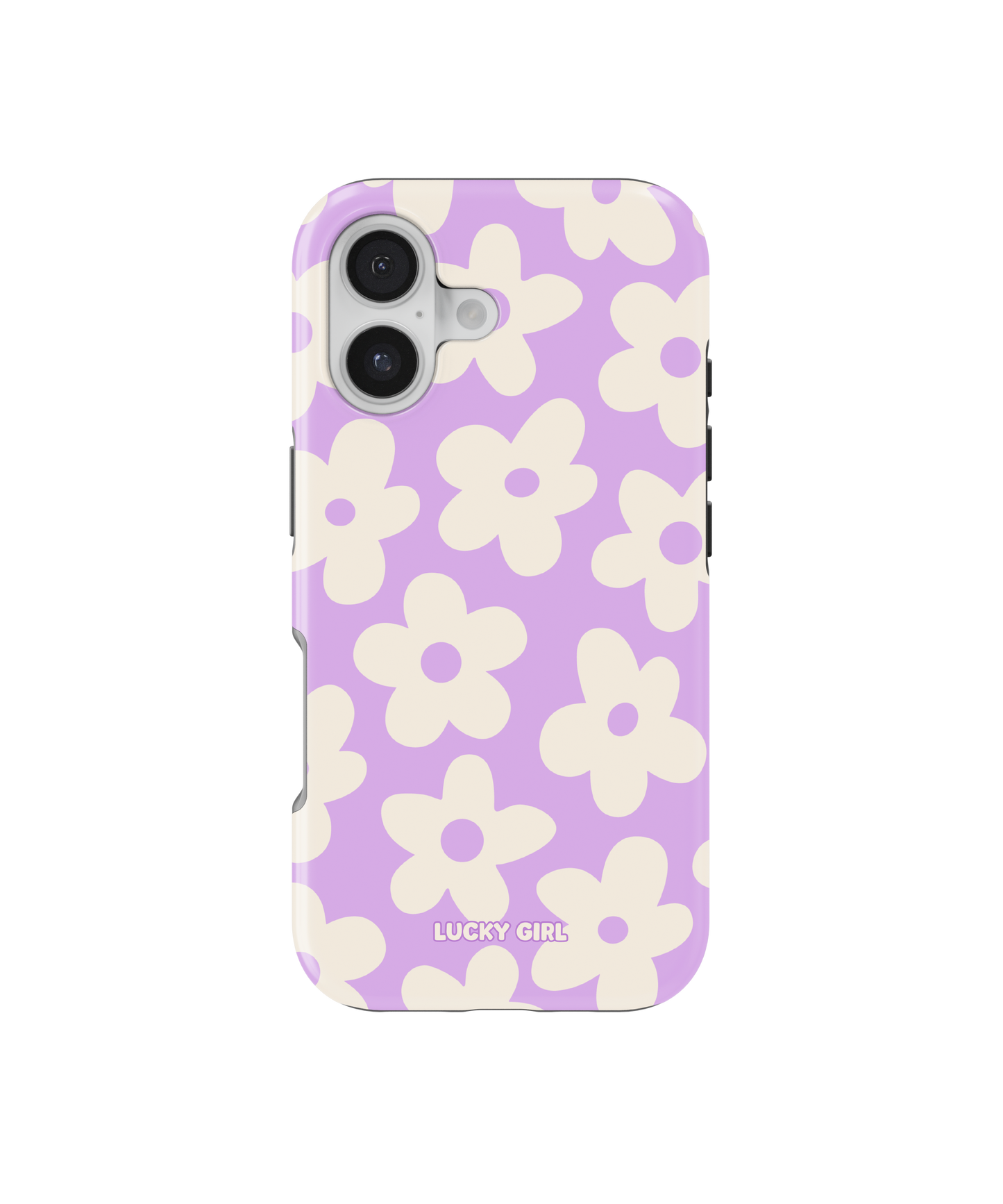 Lilac Big Blooms Phone Case