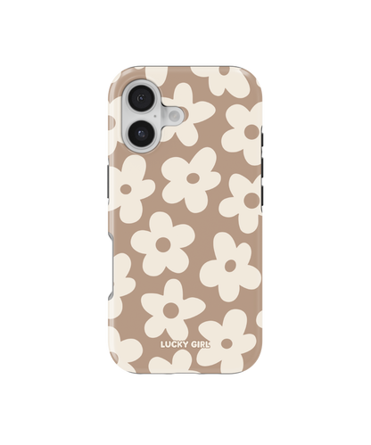 Chestnut Big Blooms Phone Case