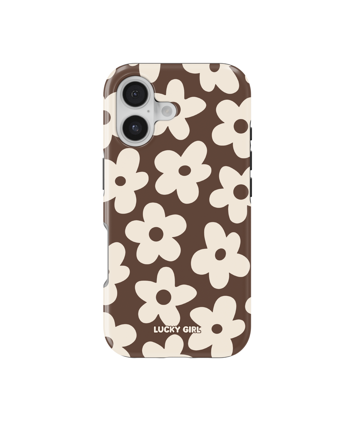 Espresso Big Blooms Phone Case