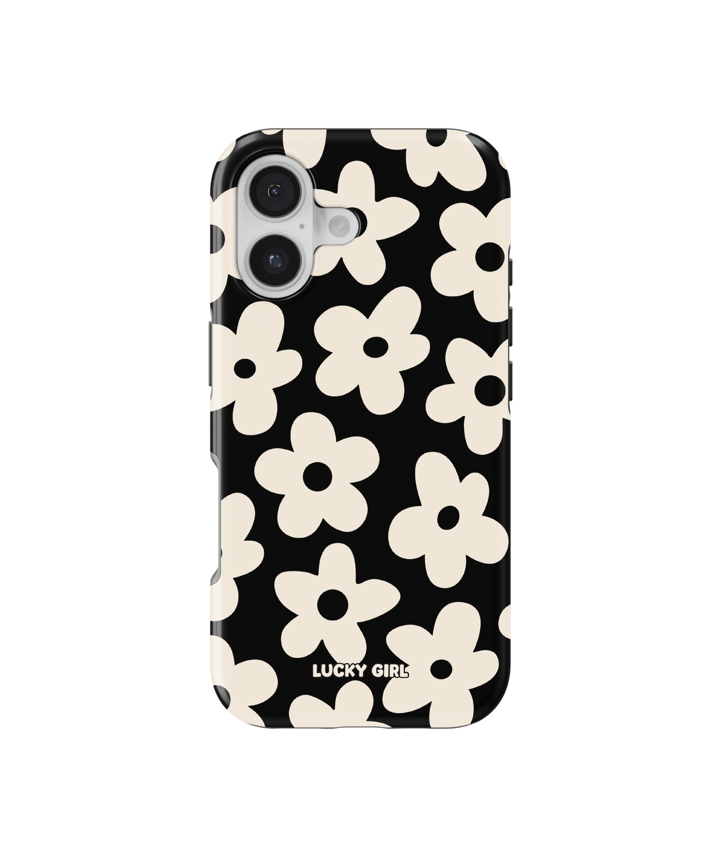 Onyx Big Blooms Phone Case