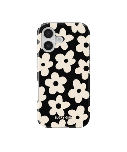 Onyx Big Blooms Phone Case