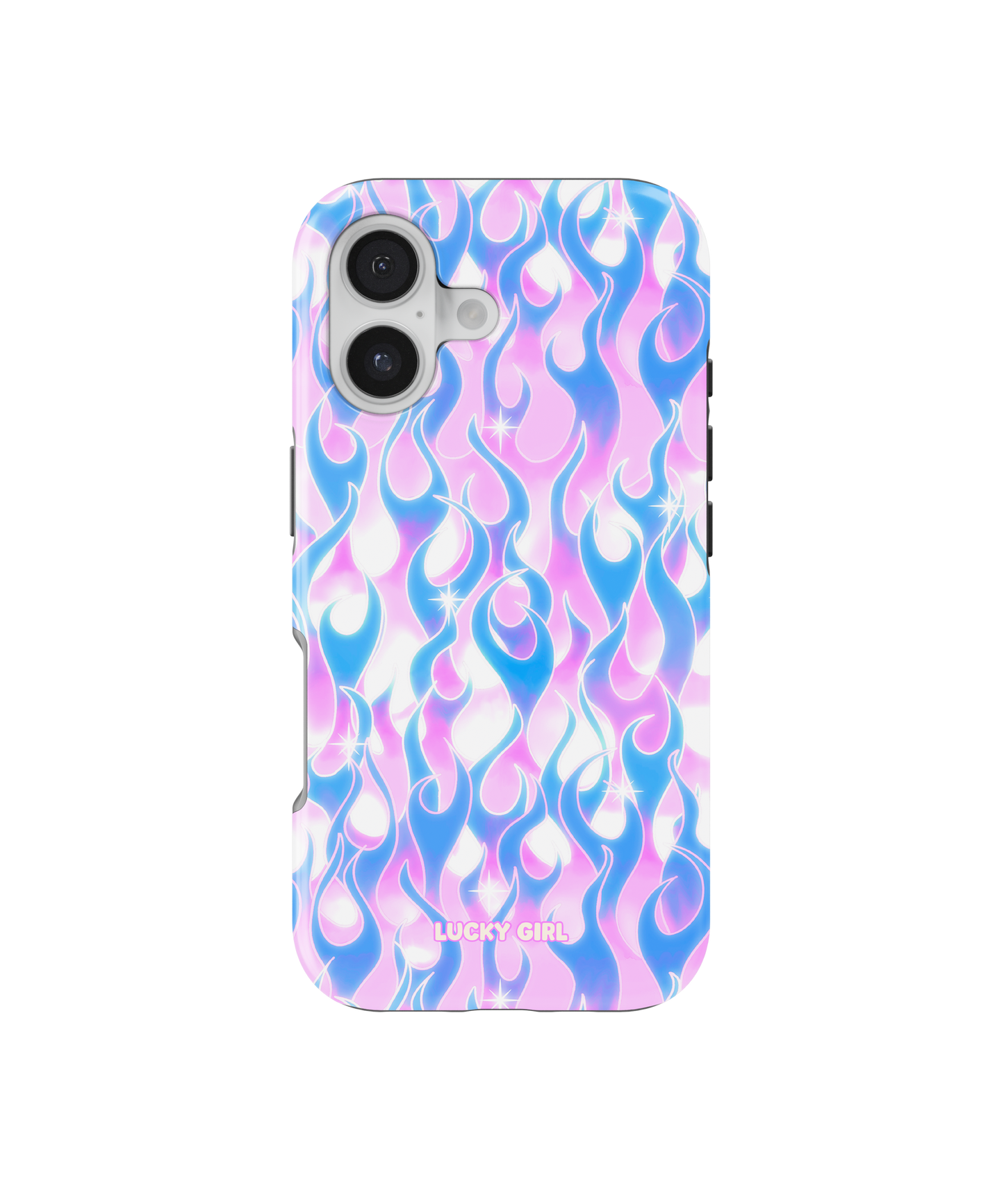 Ultraviolet Flames Phone Case