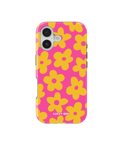 Pink Lemonade Big Blooms Phone Case