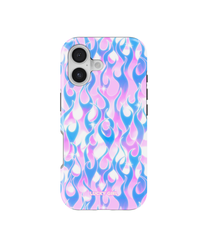 Ultraviolet Flames Phone Case