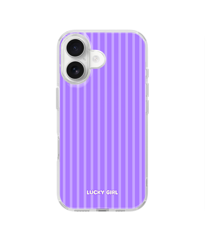 Ube Stripes Clear Case Insert