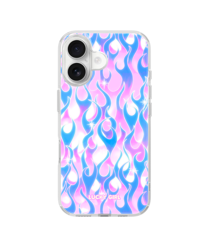 Ultraviolet Flames Clear Case Insert