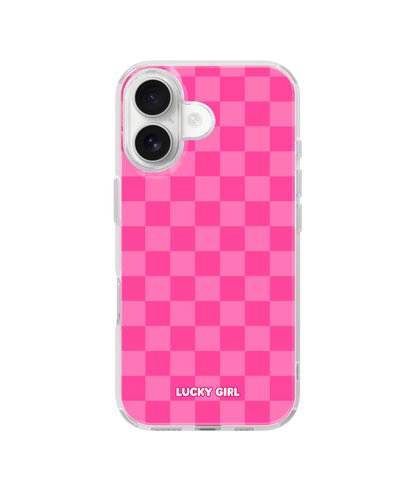 It Girl Checkers Clear Case Insert