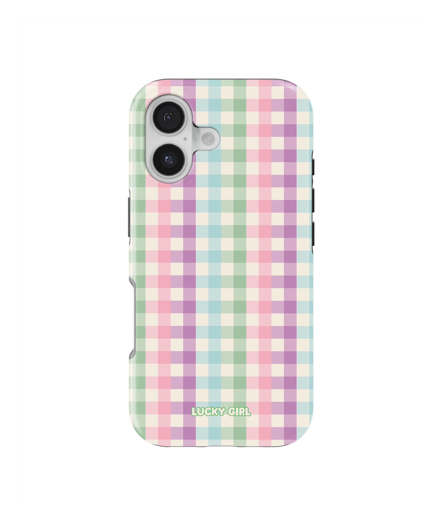 Pastel Gingham Phone Case