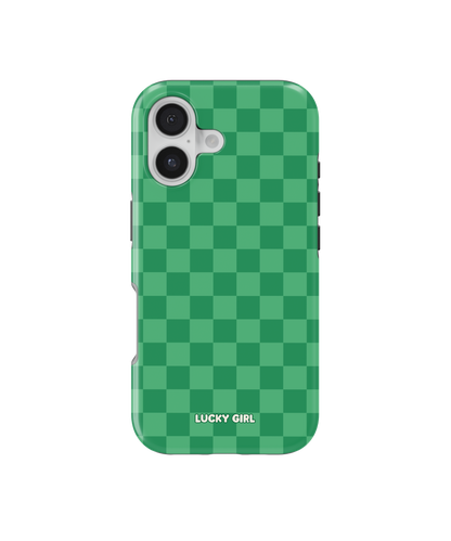 Emerald City Checkers Phone Case