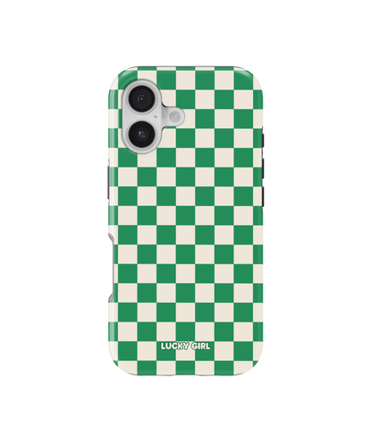 Emerald City Checkers II Phone Case