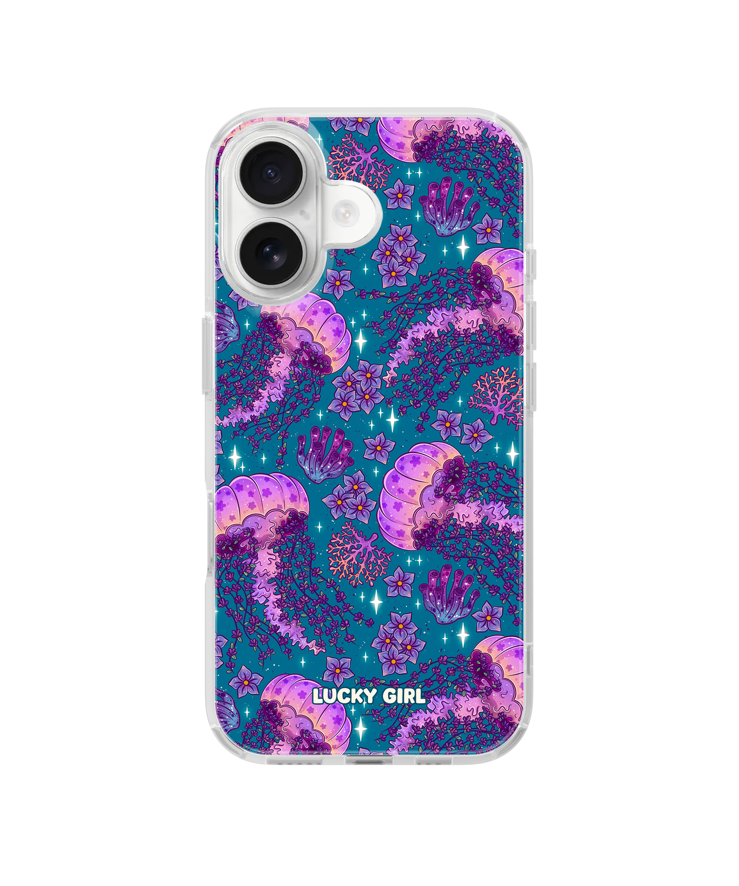 Jellyfish Dreams Clear Case Insert