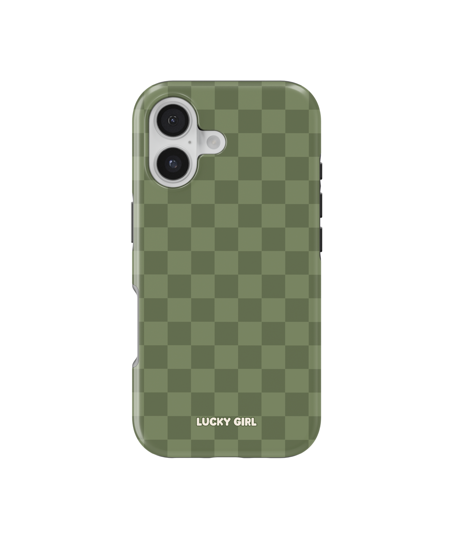 Moss Checkers Phone Case