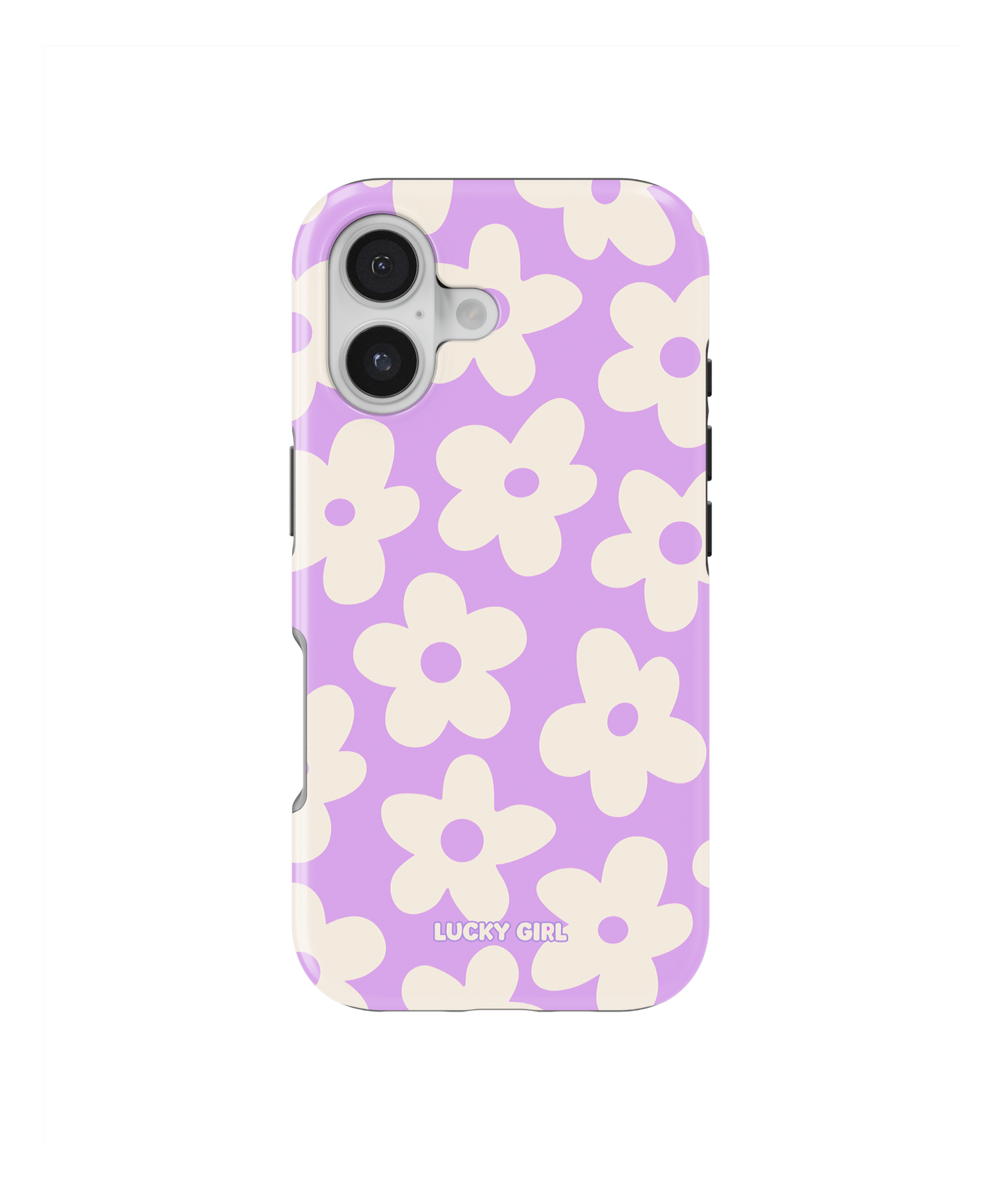 Lavender Big Blooms Phone Case