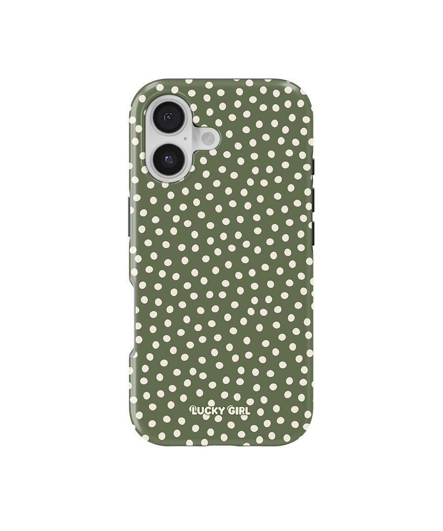 Moss Dots Phone Case