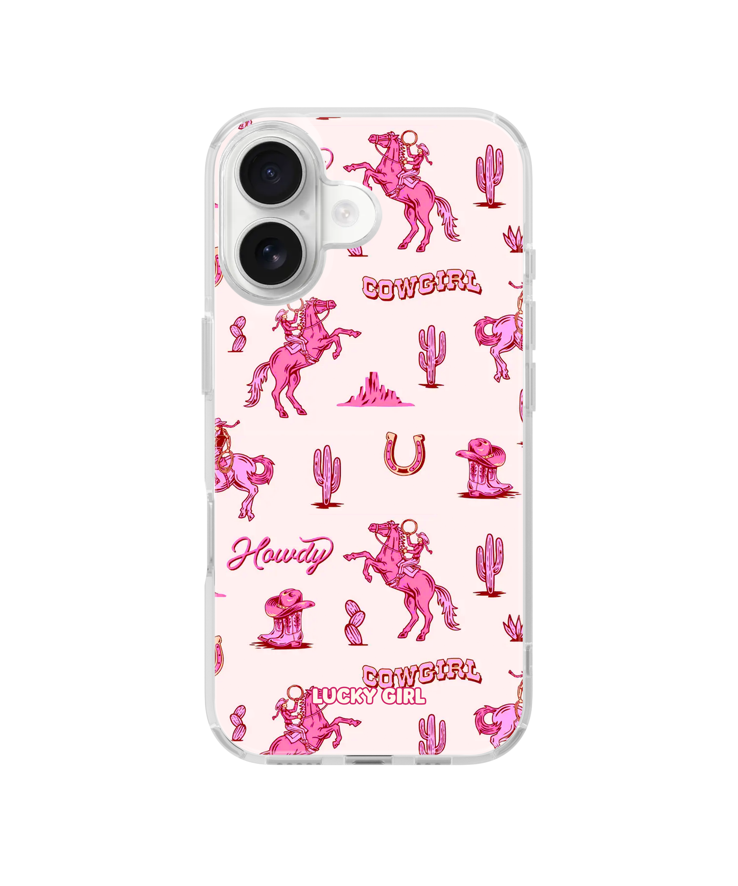 Classic Cowgirl Clear Case Insert
