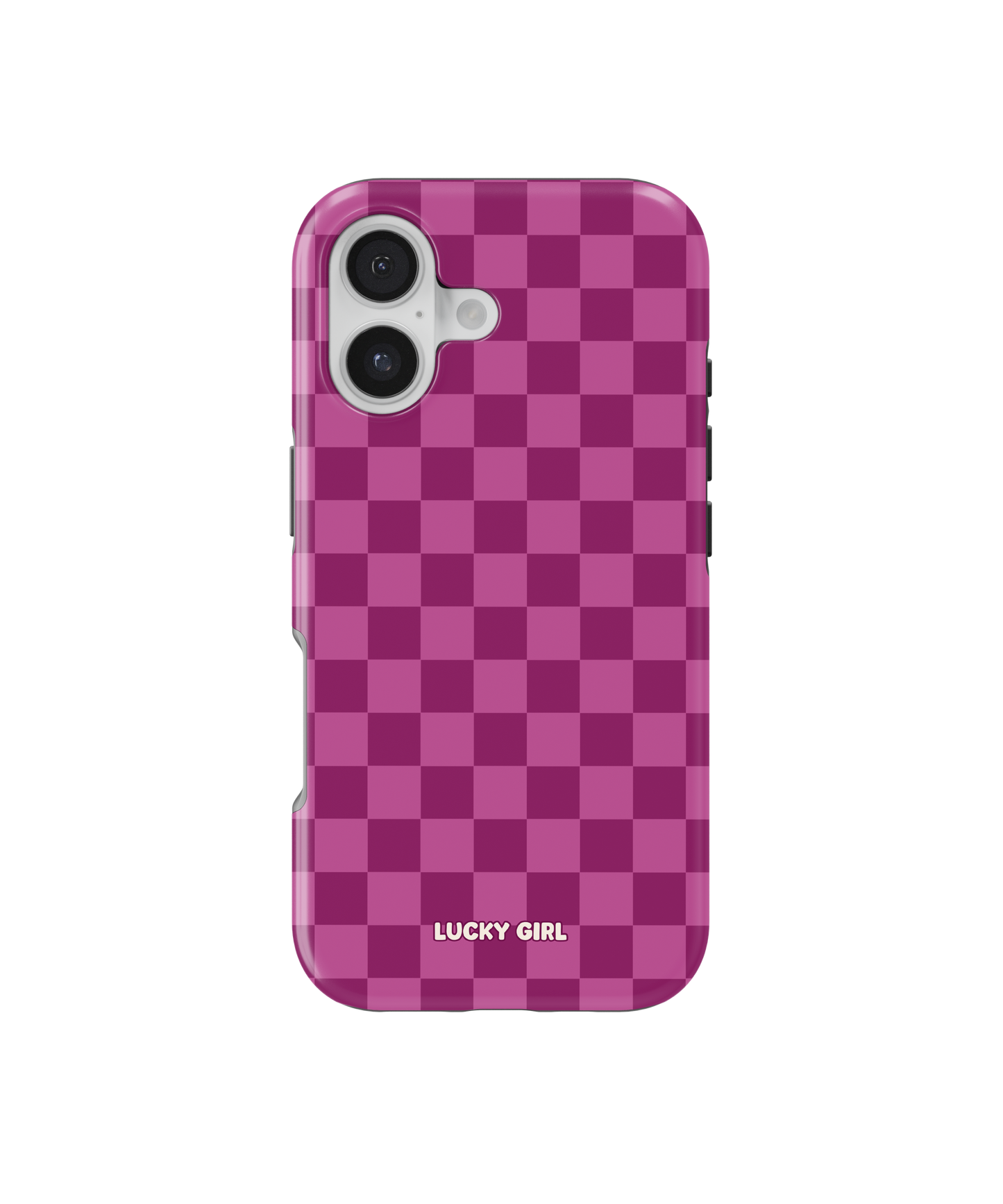 Velvet Checkers Phone Case