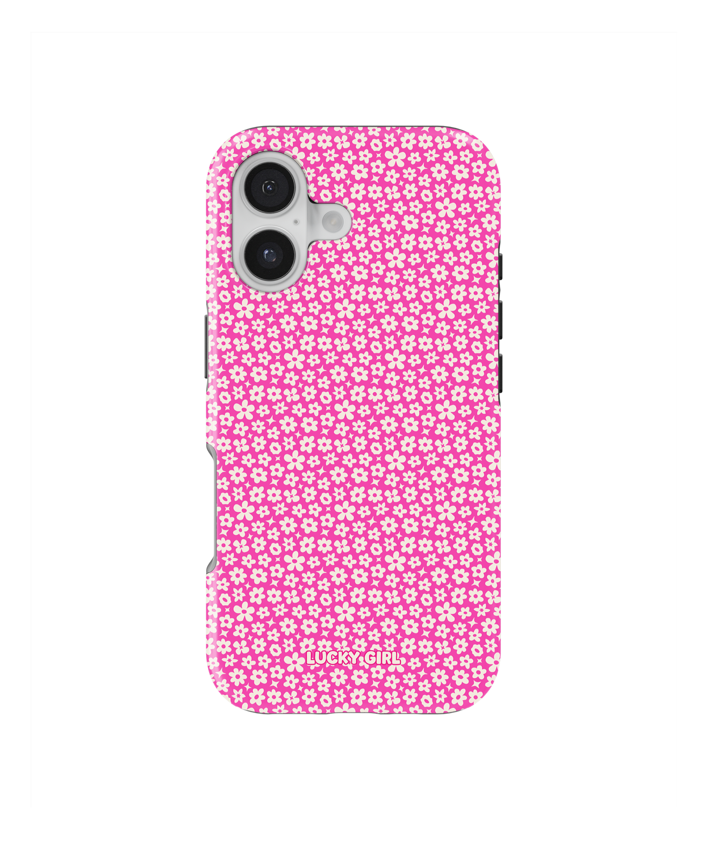 Raspberry Little Blooms Phone Case