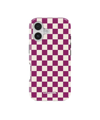 Velvet Checkers II Phone Case