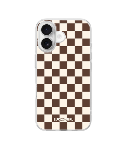 Espresso Checkers II Clear Case Insert