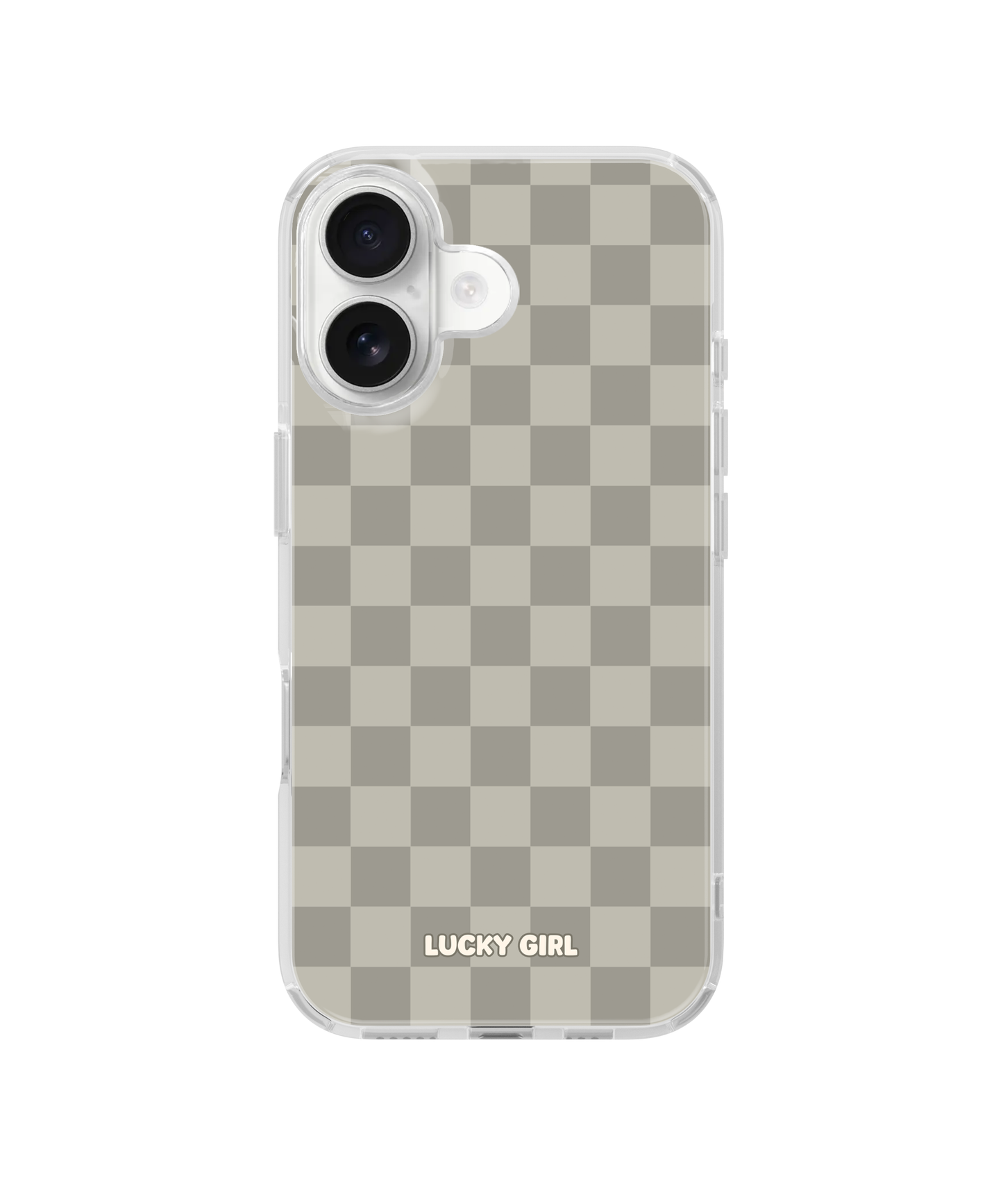 River Rock Checkers Clear Case Insert