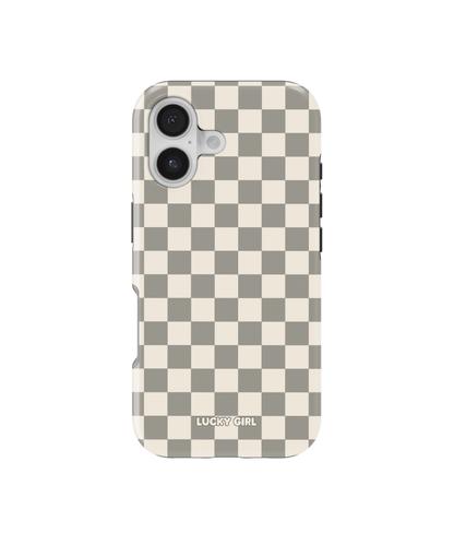 River Rock Checkers II Phone Case