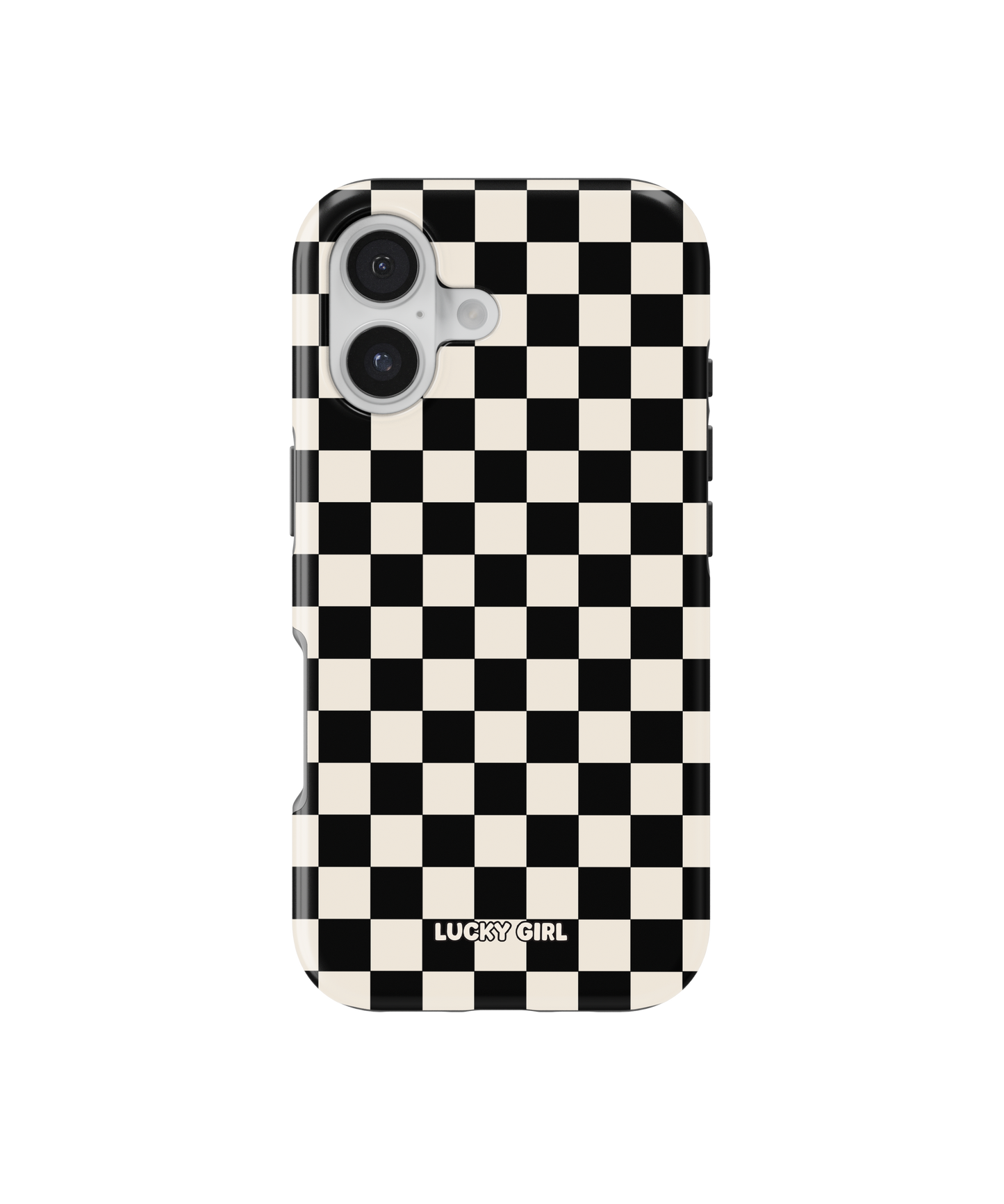 Onyx Checkers II Phone Case