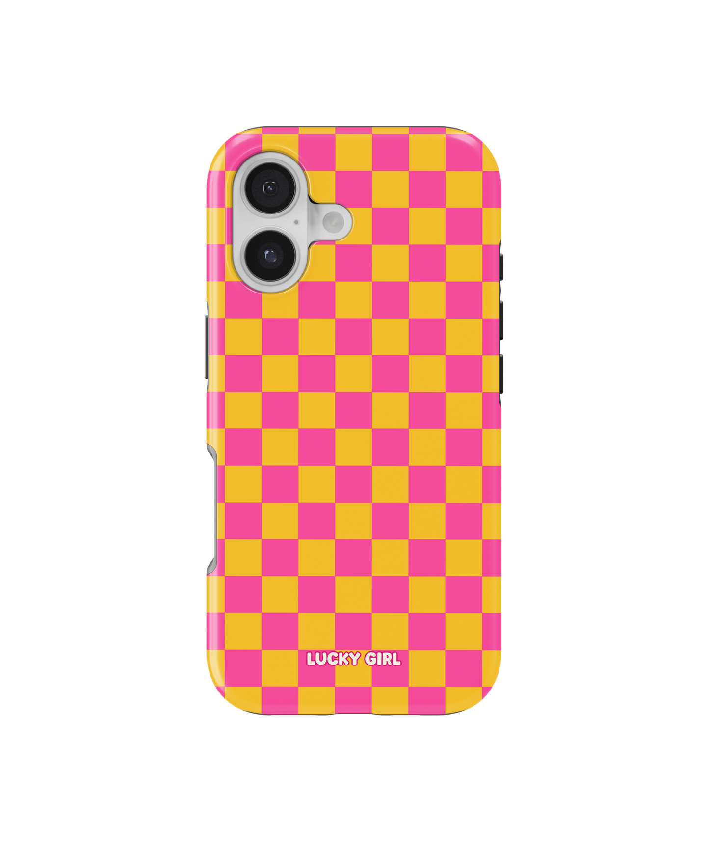 Pink Lemonade Checkers Phone Case