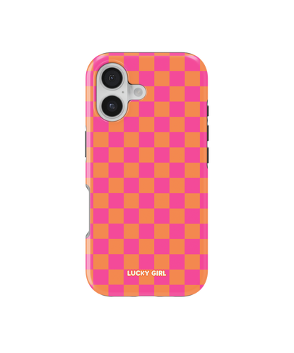 Sunkissed Checkers Phone Case