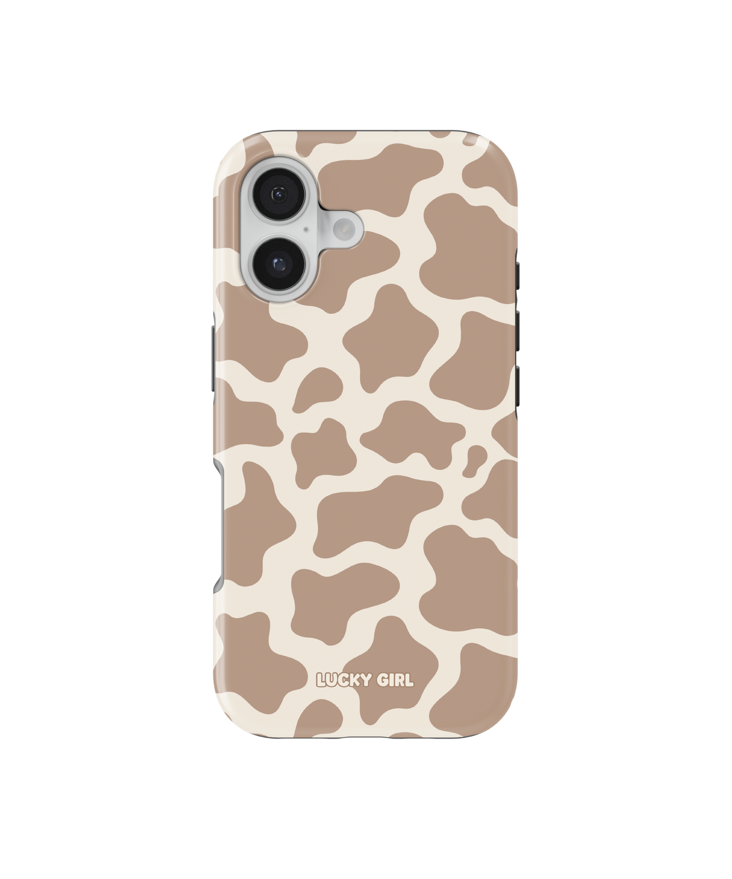 Chestnut Cow Print Phone Case
