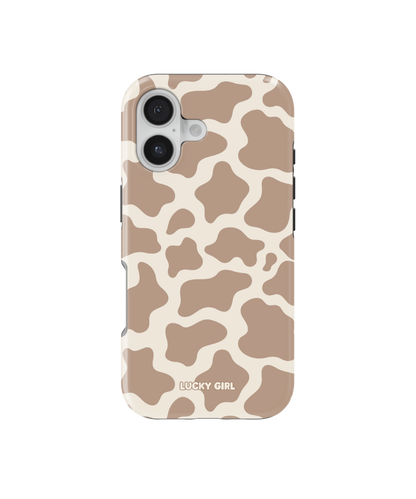 Chestnut Cow Print Phone Case