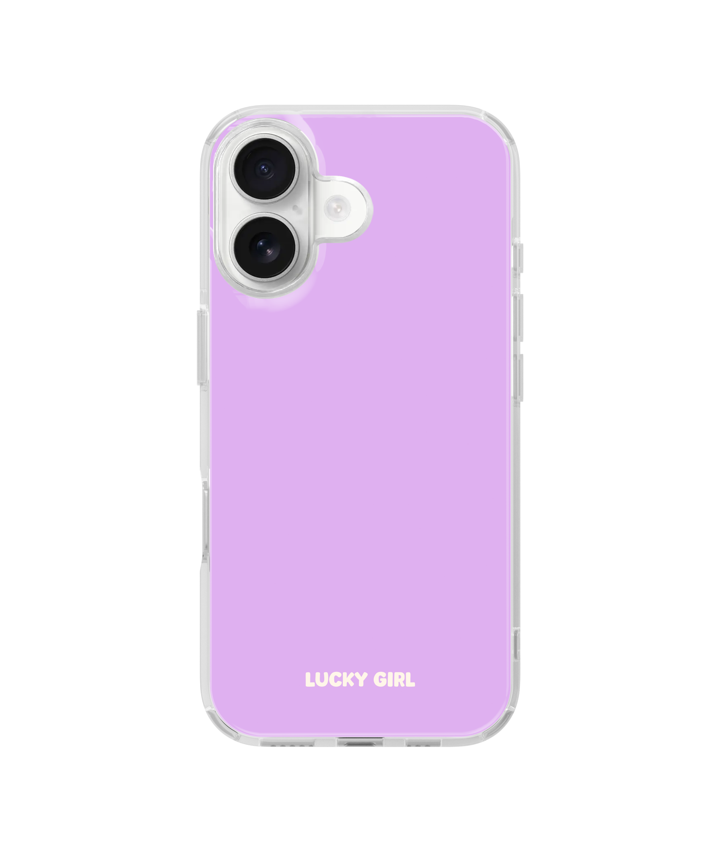 Lilac Solids Clear Case Insert