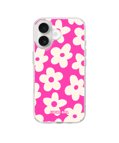 Raspberry Big Blooms Clear Case Insert