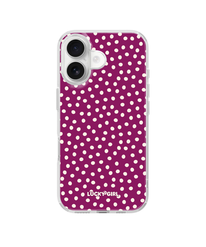 Velvet Dots Clear Case Insert