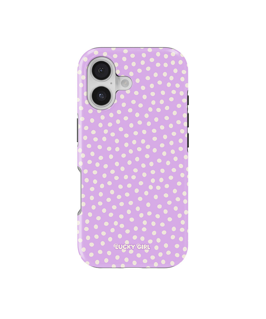 Lilac Dots Phone Case