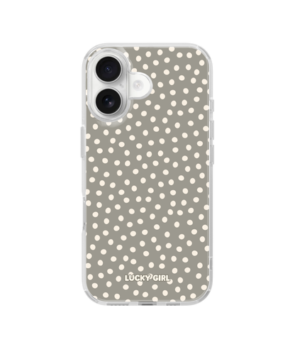 River Rock Dots Clear Case Insert