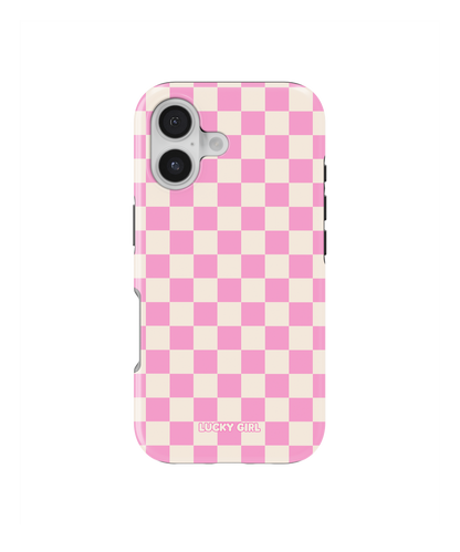 Bubblegum Checkers II Phone Case