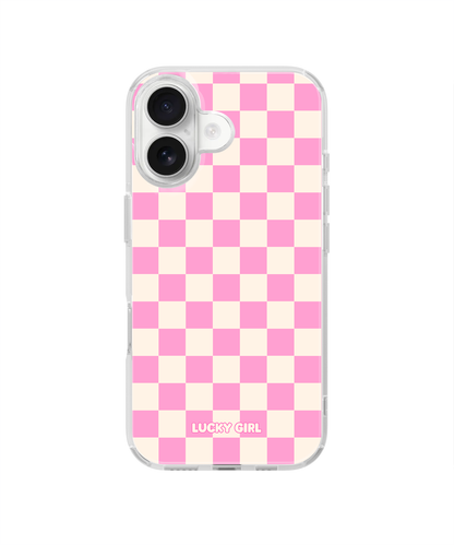 Bubblegum Checkers II Clear Case Insert