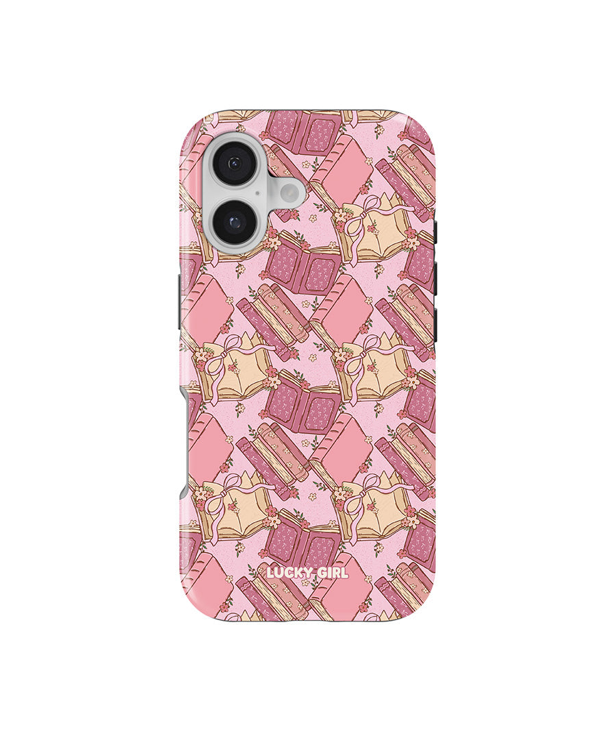 Pink Prose Phone Case